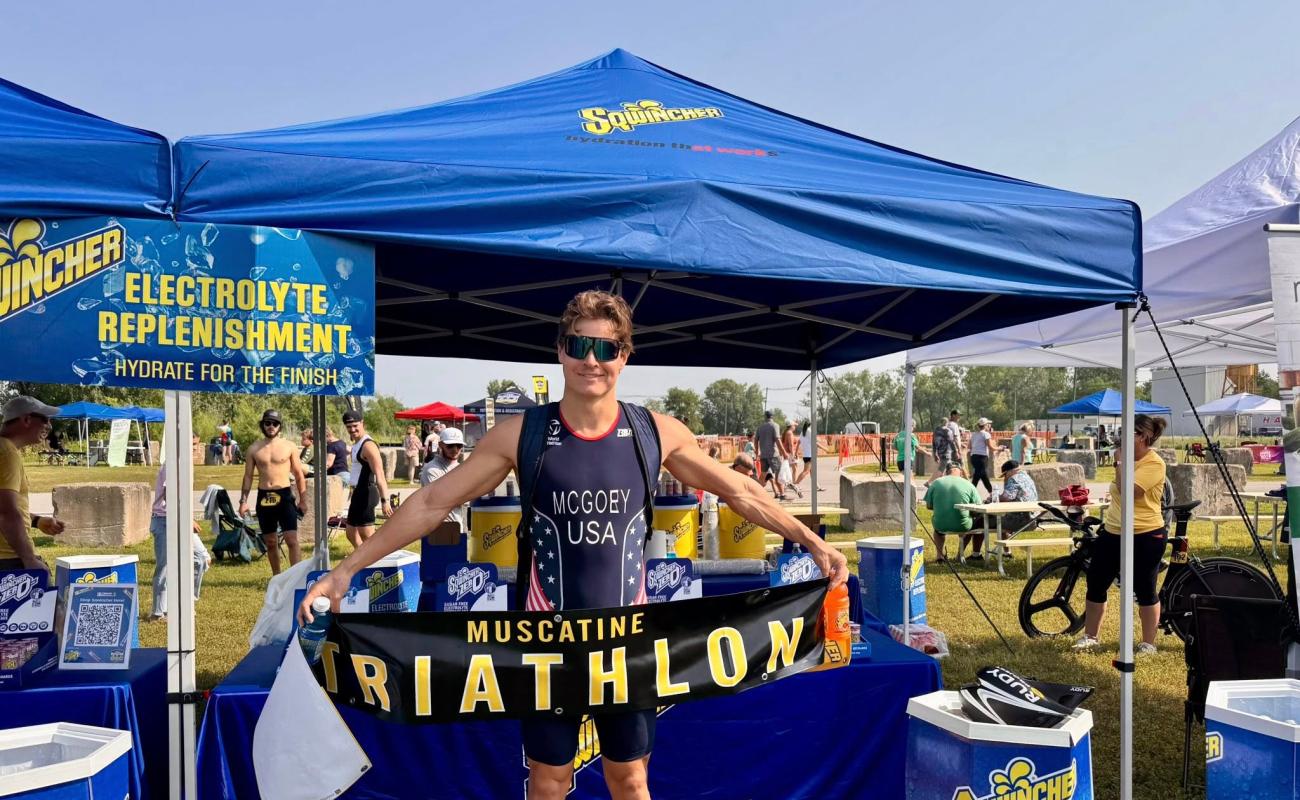 First Annual Muscatine Triathlon Presented by Sqwincher® Draws 200+ Athletes